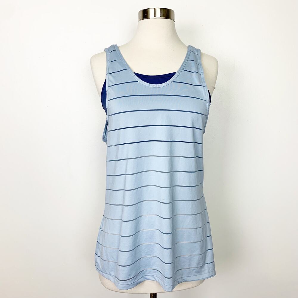 Athleta Max Out Chi 2 in 1 Bra and Tank Set S